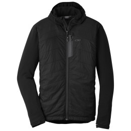 Чоловіча куртка Outdoor Research Men's Deviator Hoody чорний/сірий Black/Charcoal