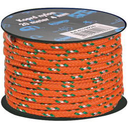 Šňůra Bo-Camp Nylon Guy Rope 20 m 4 mm oranžová orange