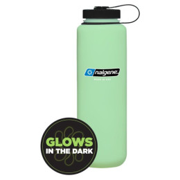 Пляшка Nalgene Wide Mouth Sustain Silo 1500 ml світло-зелений Glow