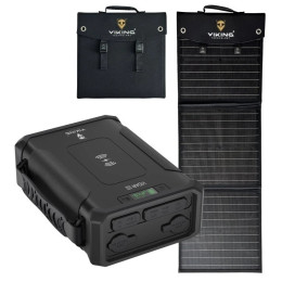Набір Viking Technology Повербанк Viking VIDAR III + сонячна панель Viking L60 PD