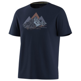 Чоловіча функціональна футболка Smartwool Triangle Mountain Active Short Sleeve Graphic Tee