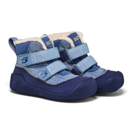 Дитячі зимові черевики Affenzahn Prewalker Midboot Vegan Snuggy Elephant синій Elephant