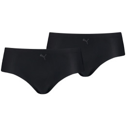 Жіноча нижня білизна Puma Seamless Hipster 2P Pack чорний Black