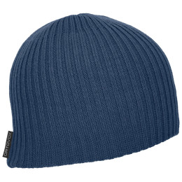 Шапка Ortovox Double Rib Logo Beanie темно-синій NightBlue