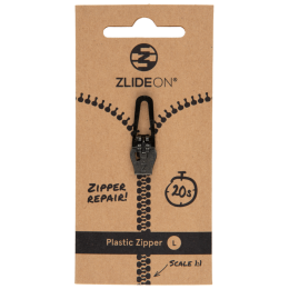 Гаджет для подорожей ZlideOn Plastic Zipper L чорний