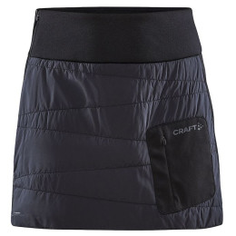 Жіноча зимова спідниця Craft Core Nordic Training Insulate чорний/сірий