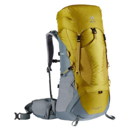 Рюкзак Deuter Aircontact Lite 50+10 сірий/жовтий