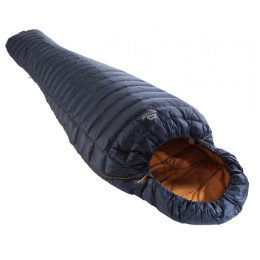Пуховий спальник Mountain Equipment Helium Solo Regular синій Cosmos