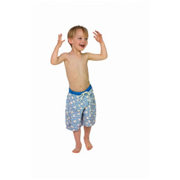 Дитячий купальник DucKsday Manta Boardshort Boy синій/білий Blue/Off White