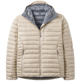 Чоловіча куртка Rab Microlight Alpine Down Hoody бежевий Dark Pebble