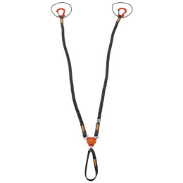 Петля Camp X-Gyro Leash - 92/147 Cm чорний/помаранчевий