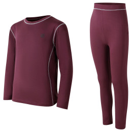 Дитячий функціональний комплект Dare 2b Pow II Baselayer Set Huckleberry темно-червоний Huckleberry