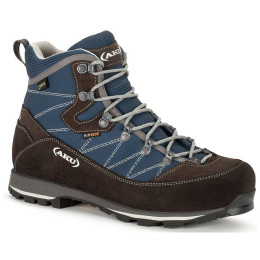 Pánské boty Aku Trekker Lite III Wide GTX modrá/šedá Riflovo / Šedá
