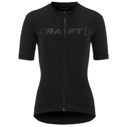 Жіноча велофутболка Craft W Endur Logo чорний Black