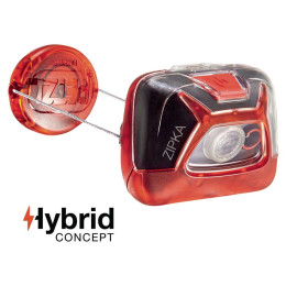 Налобний ліхтарик б/в Petzl Zipka червоний