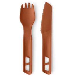 Столовий прибор Sea to Summit Horizon Cutlery Set - 2 Piece теракотовий Bombay