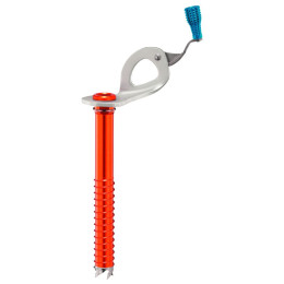 Šroub do ledu Petzl Laser Speed light 17 cm červená