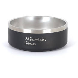 Миска для собаки Mountain Paws Basecamp Dog Bowl чорний/срібний Black