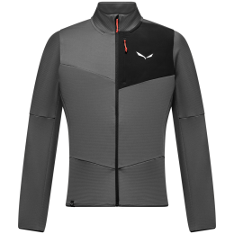 Чоловіча кофта Salewa Ortles Fleece Fz M сірий onyx/0910