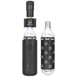 Насос Peaty´s Holeshot Co2 Pumpa + Bombičky 2 Ks - Road & Gravel чорний black