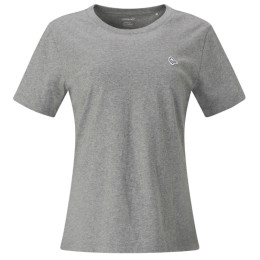Жіноча футболка Norrona /29 cotton viking patch T-shirt сірий Grey Melange