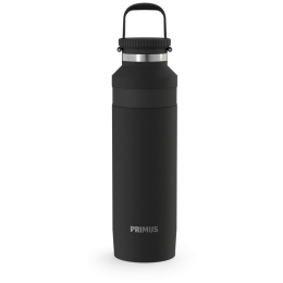 Термос Primus Tufa Narrow Insulated Bottle 0.6 L чорний Cliffside Ash