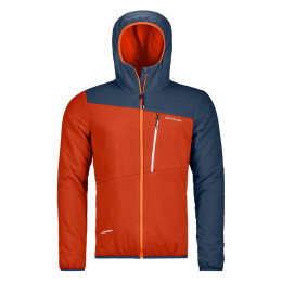 Чоловіча куртка Ortovox Swisswool Zebru Jacket M помаранчевий DesertOrange