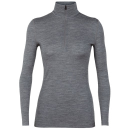 Dámské triko Icebreaker Women's 200 Oasis LS Half Zip šedá Gritstone HTHR