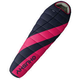 Жіночий спальний мішок Husky Ember Ladies -15°C чорний/рожевий