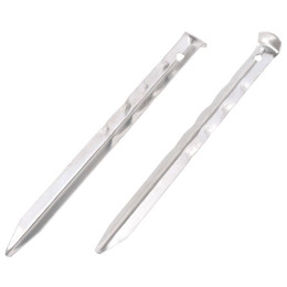 Kolíky Easy Camp U-Steel Peg Ripple 24 cm