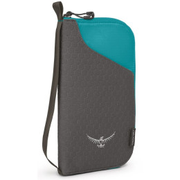Гаманець Osprey Document Zip Wallet сірий/синій TropicTeal