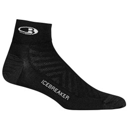 Чоловічі шкарпетки Icebreaker Men Run+_Ultralight Mini чорний