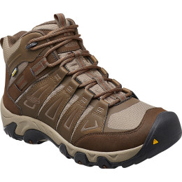 Чоловічі черевики Keen Oakridge Mid WP коричневий