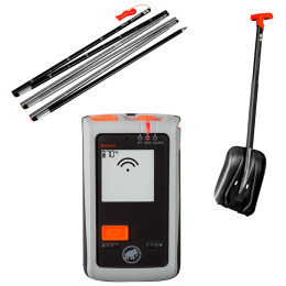 Набір лавинного спорядження Mammut Barryvox Package чорний