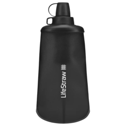 Фільтруюча пляшка LifeStraw Peak Squeeze Bottle 650ml чорний Dark Grey