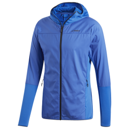 Pánská bunda Adidas Skyclimb Fleece modrá SHOBLU/BLUBEA