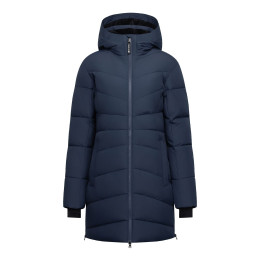 Жіноча гірськолижна куртка Dare 2b Glacier Long Jacket темно-синій Navy
