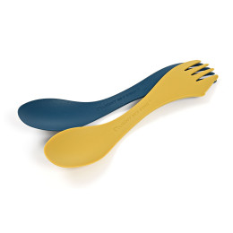 Příbor Light My Fire Spork Medium BIO 2-pack modrá/žlutá mustyyellow/hazyblue