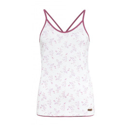 Жіноча майка Chillaz Massouri Watercolor Floral білий/червоний