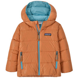 Дитяча куртка Patagonia Baby Hi-Loft Down Sweater Hoody - MARG помаранчевий Marigold