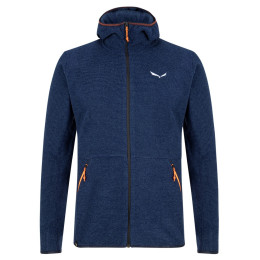 Чоловіча толстовка Salewa Nuvolo Pl M Jkt 2022 темно-синій dark denim melange