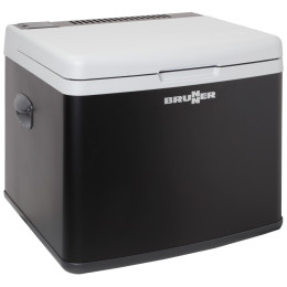 Компресорний холодильник Brunner Polarys Hybrid 42 чорний/білий