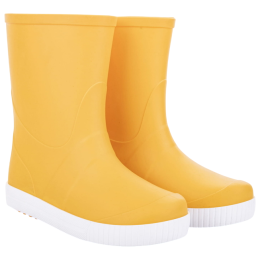 Дитячі гумові чобітки GoKids Wave 979 Yellow жовтий ZOLTY 13155/BIALY