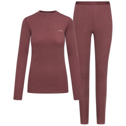 Термобілизна жіноча Viking Meriboo Lady Set рожевий pink