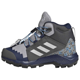 Дитячі черевики Adidas Terrex Mid Gtx Minecraft сірий Glogry/Greone/Grefiv