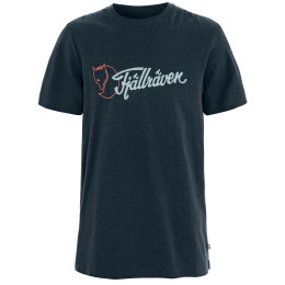 Чоловіча футболка Fjällräven Archive Logo T-Shirt M темно-синій Dark Navy
