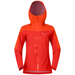 Жіноча куртка Norrona falketind dri1 Jacket помаранчевий Aura Orange