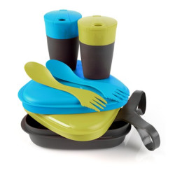 Посуд Light My Fire Pack´n Eat Kit синій/зелений Lime/CyanBlue