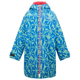 Водонепромокне пальто Regatta Junior Waterproof Changing Robe SBluFlPiLem блакитний SBluFlPiLem