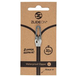 Запасна блискавка ZlideOn Opravný jezdec pro voděodolné zipy - L срібний silver